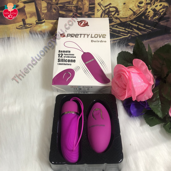 Trứng PrettyLove Deirdre - Rung Đa năng Cực Mạnh Hình Lưỡi Liếm